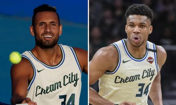 Συνεχάρη τον Κύργιο ο Αντετοκούνμπο