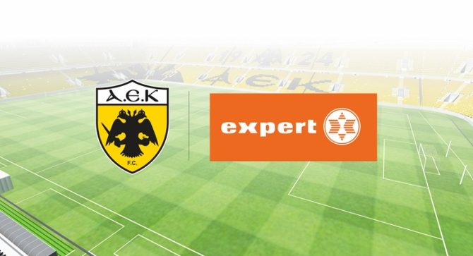 ΑΕΚ – Expert επέκτειναν την χορηγική τους συνεργασία
