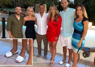 Τα λευκά σανδάλια του Μπουσκέτς έγιναν viral και έκαναν χαμό