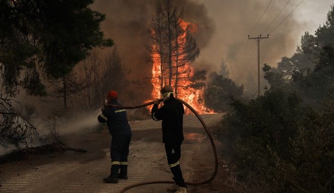 Σύλληψη για εμπρησμό στον Κάλαμο Αττικής