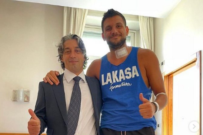 Ο Τζεντίλε χειρουργήθηκε στον αυχένα και ετοιμάζεται να επιστρέψει Ο Τζεντίλε χειρουργήθηκε στον αυχένα και ετοιμάζεται να επιστρέψει