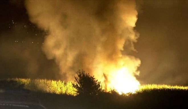 Πτώση αεροσκάφους Antonov στην Καβάλα: Οκτώ επιβαίνοντες στην πτήση – Μετέφερε 12 τόνους πυρομαχικών