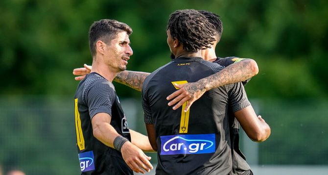 Η ενδεκάδα της ΑΕΚ για το φιλικό με την Ουτρέχτη (ΦΩΤΟ)