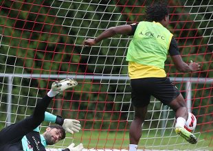 Προπόνηση σαν σε… αγώνα (VIDEO)