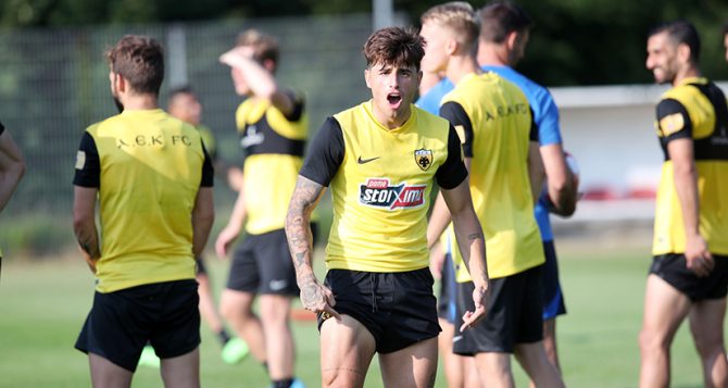 Τα «κλικ» της απογευματινής προπόνησης (pics)