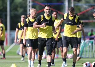 Προπόνηση επί Κυπριακού εδάφους για την ΑΕΚ