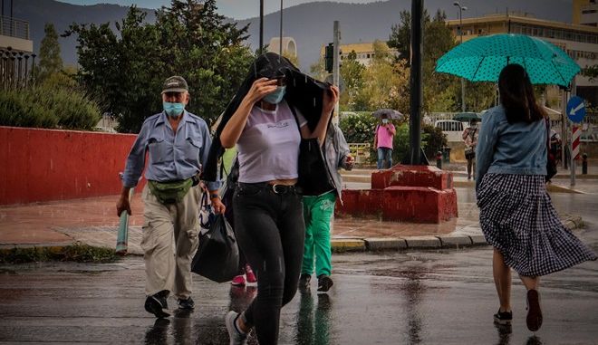 Καιρός – Νέο έκτακτο από την ΕΜΥ για την Αττική: Ισχυρές βροχές το πρωί της Παρασκευής