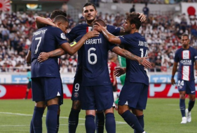 Παρί Σεν Ζερμέν: Φιλική τριάρα επί της Ουράβα στη Σαϊτάμα