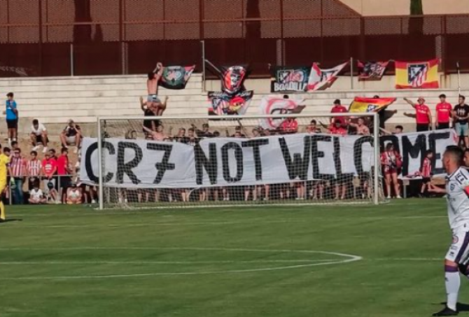 Ηχηρό «όχι» των οπαδών της Ατλέτικο στον Κριστιάνο Ρονάλντο!