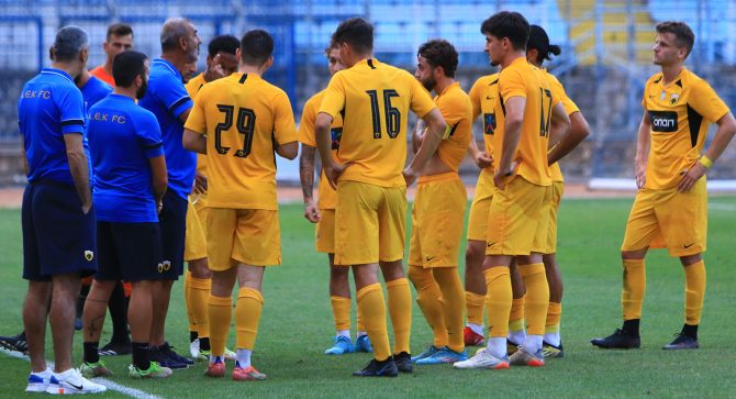Το πρόγραμμα των φιλικών της  AEK B