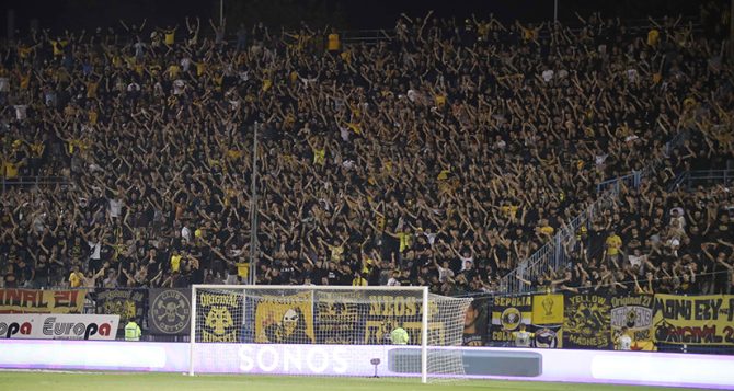 Δεν έπεφτε καρφίτσα στη Ριζούπολη – Πάρτι στις κερκίδες (VIDEO)