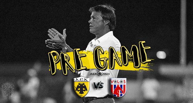 AEK1924 TV: PRE GAME ΑΕΚ – Βόλος