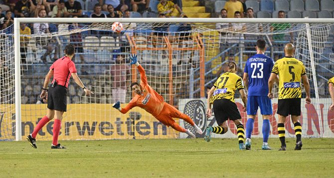 Λαμία – ΑΕΚ: Στο δοκάρι το πέναλτι του Ντε Βισέντι (VIDEO)