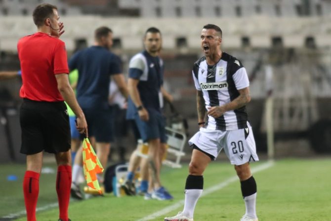 ΠΑΟΚ: Πρόστιμο σε Βιεϊρίνια, Αουγκούστο και Κούρτιτς