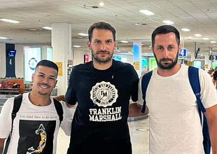 Futsal: Στην Ελλάδα για την ΑΕΚ οι Βιτίνιο και Βούλετιτς (ΦΩΤΟ)