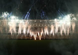 Τα πυροτεχνήματα στο φινάλε μιας υπέροχης βραδιάς (VIDEO)