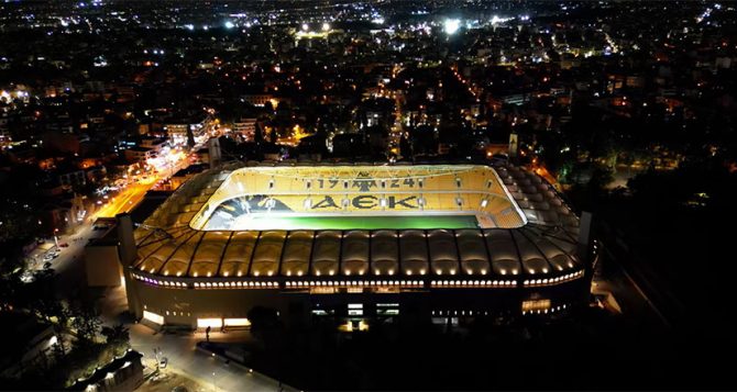 Πρωταπριλιά με φωτογραφία από την OPAP Arena στην Αγγλία (pic)