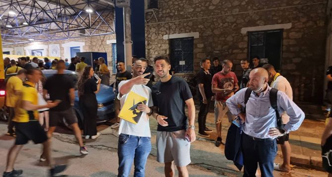 Στη Ριζούπολη ο Μπακασέτας για το ΑΕΚ – ΠΑΣ (ΦΩΤΟ)