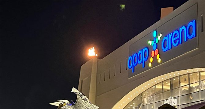 Άναψαν οι δάδες μνήμης στην Αγιά Σοφιά – OPAP Arena (ΦΩΤΟ-VIDEO)