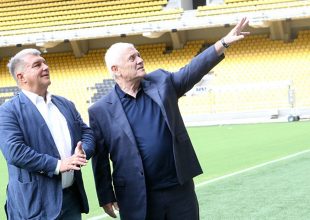 Τεράστια τιμή για την ΑΕΚ: Στην OPAP Arena o Λαπόρτα