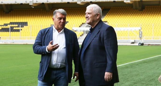 Μελισσανίδης για Λαπόρτα: «Εντυπωσιάστηκε με το γήπεδο»