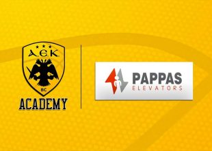 Η PAPPAS ELEVATORS χορηγός της ΑΕΚ BC ΑCADEMY