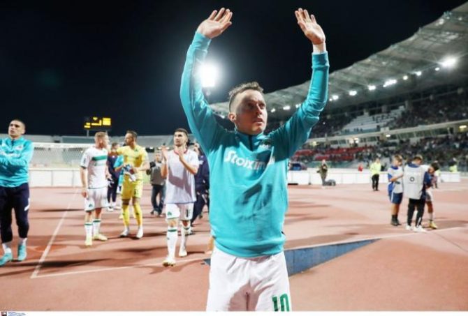 Μπερνάρ στους οπαδούς του Παναθηναϊκού: «Νιώσαμε σαν το σπίτι μας»