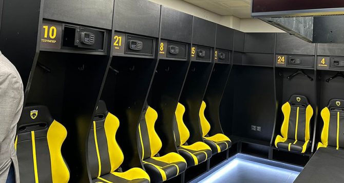 ΑΕΚ: Eικόνες από τα αποδυτήρια της OPAP Arena (VIDEO)