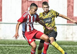 ΑΕΚ Κ15: Ήττα από τον Ολυμπιακό (pics)