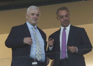 Σταϊκούρας για την OPAP Arena: «Στολίδι για τη χώρα, σημαντική μέρα για τον ελληνικό αθλητισμό»
