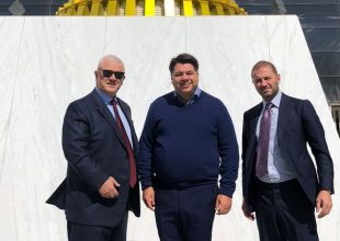 Ο πρέσβης των ΗΠΑ στην «Αγιά Σοφιά» με Μελισσανίδη (pics)