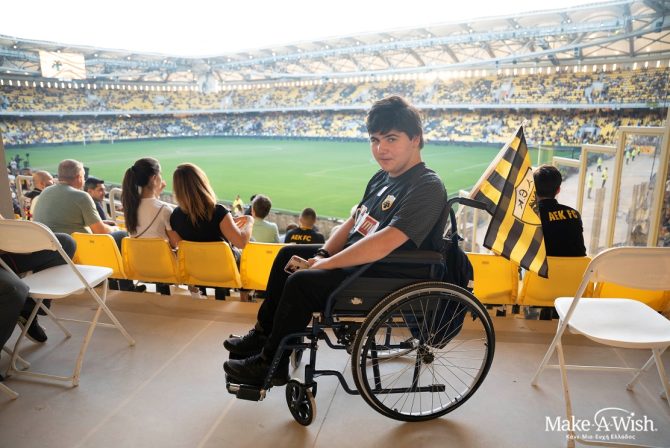 Η ευχή του Ερμή έγινε πραγματικότητα: «Εύχομαι να πάω στα εγκαίνια του γηπέδου της ΑΕΚ»