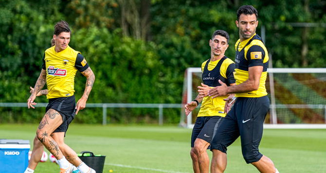 Ξεκίνημα με διπλή προπόνηση στην Ολλανδία Ξεκίνημα με διπλή προπόνηση στην Ολλανδία