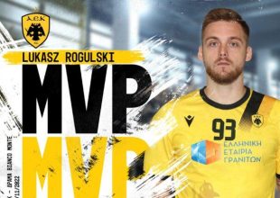 Ο Ρογκούλσκι MVP του ΑΕΚ – Δράμα (ΦΩΤΟ)