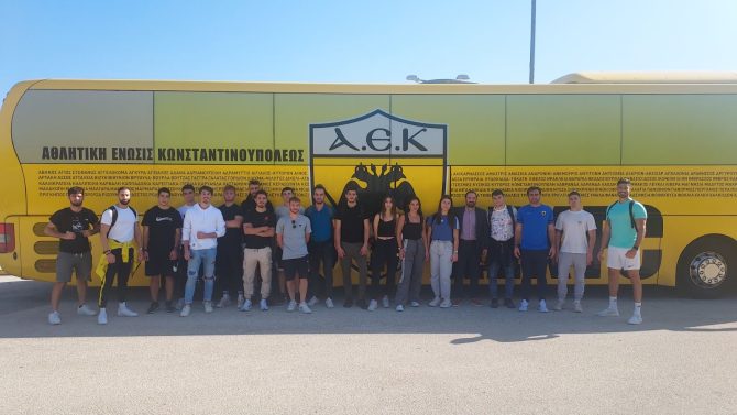 Ακαδημία ΑΕΚ: Φιλοξένησε φοιτητές και καθηγητές του Mediterranean College Ακαδημία ΑΕΚ: Φιλοξένησε φοιτητές και καθηγητές του Mediterranean College