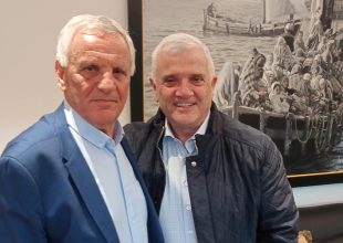Ξενάγηση του Νικολούδη στην «Αγιά Σοφιά – OPAP Arena» (pics)