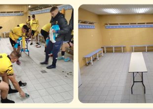 Ιαπωνία η ΑΕΚ! Καθάρισαν τα αποδυτήρια μετά τον αγώνα (PICS)