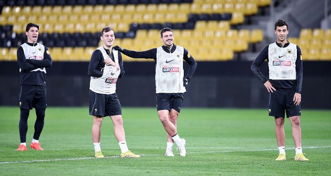 Τα «κλικ» από την προπόνηση στην «Αγιά Σοφιά» (pics)