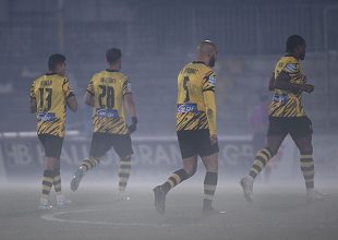 Παραμένει το θολό τοπίο στα Ιωάννινα λόγω ομίχλης