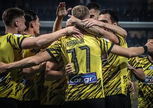 Προπόνηση και… πάρτι στην OPAP Arena