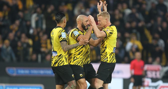 Highlights και γκολ από το ΑΕΚ – Παναιτωλικός