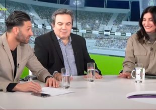 Όταν η ηθοποιός απ’ την «Γη της Ελιάς» ξεφτίλισε τον πρώην διαιτητή… Σπάθα (VID)