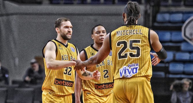 ΑΕΚ – Τόφας: Στρέλνιεκς και Μίτσελ οι MVP (ΦΩΤΟ)