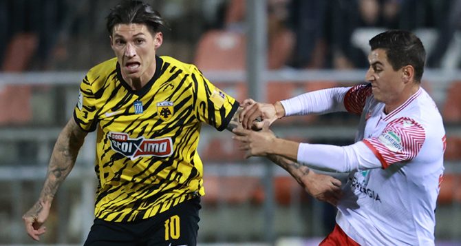 Γκολ και φάσεις από το Πανσερραϊκός – ΑΕΚ (VIDEO)