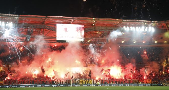 ΕΠΟΣ: Στα μάτριξ του γηπέδου η διαδρομή Φιλαδέλφεια-Πειραιάς (ΦΩΤΟ)