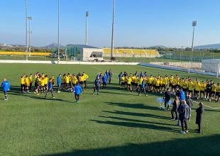 Έκοψε την πρωτοχρονιάτικη πίτα η Ακαδημία Ποδοσφαίρου της ΑΕΚ