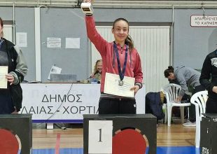 Πινγκ Πονγκ: Ασημένιο μετάλλιο στη Θεσσαλονίκη η Γκαϊντατζή