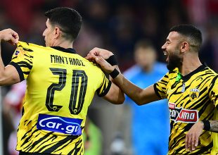 Η τριάρα της ΑΕΚΑΡΑΣ με φυσικό ήχο απ’ την… νεκρική σιγή του «Γ. Καραϊσκάκης» (VID)