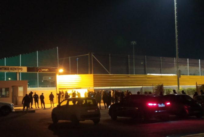 Με υποδοχή η επιστροφή της ΑΕΚ στα Σπάτα