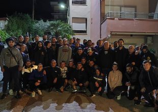 Αποθέωση για την ομάδα Χάντμπολ στο ξενοδοχείο